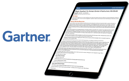 2018 Gartner Magic Quadrant Leader In Contact Center Infrastructure Avaya
